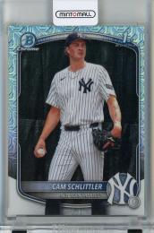 2025 Topps Bowman Chrome Mega Box Cam Schlittler Base #BCP166