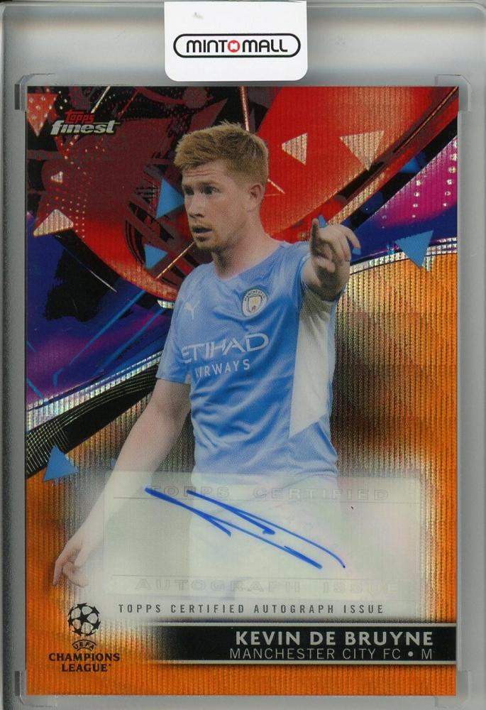 サッカー 25シリ サイン de bruyne topps auto デブライネ サッカー 25シリ サイン de bruyne topps auto デブライネ Topps