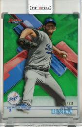 2018 Topps Bowman's Best Clayton Kershaw Green Refractors #59【43/99】