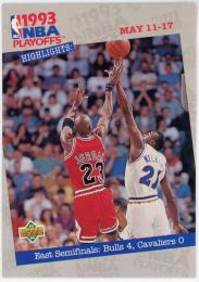 1993-94 Upper Deck #187 Michael Jordan/Gerald Wilkins PO