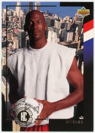 1994 Upper Deck World Cup Contenders English/Japanese Honorary Captians #C6 Michael Jordan ※目立つ折れあり。必ず商品ページをご確認ください。