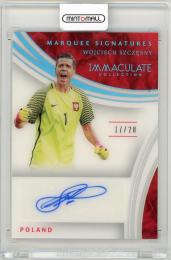 2017 Panini Immaculate Collection Wojciech Szczesny Marquee Signatures Sapphire Parallels【17/20】 Poland