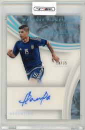 2017 Panini Immaculate Collection Ever Banega Marquee Signatures Sapphire Parallels【10/35】 Argentina