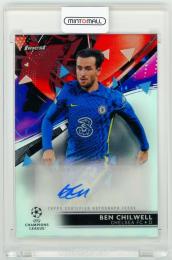 2021-22 Topps Finest UEFA Champions League Ben Chilwell Autographs【BA-BC】 Chelsea FC