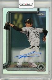 2025 Topps NPB Chrome 藤浪晋太郎 直筆サインカード Autographs 阪神タイガース