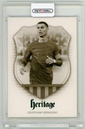 2023 Futera Unique World Football Cristiano Ronaldo HERITAGE Emerald Parallels【1/24 First Number Card】 Portugal