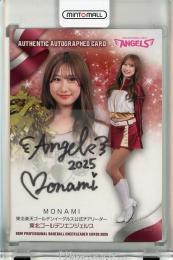 BBM チアリーダー 2025 MONAMI 直筆サインカード【54/90】
