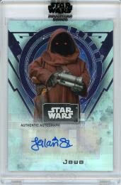 2022 TOPPS Star Wars Signature Series  Leilani Shiu (As Jawa) Autograph