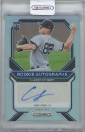 2021 PANINI Prizm Rookie Autographs Prizms Silver / CLARKE SCHMIDT(New York Yankees)