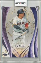 2025 BBM GENESIS 甲斐拓也 ライトパープル箔版【16/25】 読売ジャイアンツ