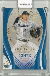 2025 BBM GENESIS 吉村貢司郎 コバルトブルー箔版【096/100】 東京ヤクルトスワローズ