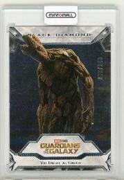 2021 UPPER DECK MARVEL BLACK DIAMOND Vin Diesel as Groot Base#32  063/149