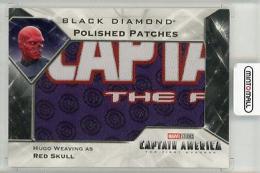2021 UPPER DECK MARVEL BLACK DIAMOND Hugo Weaving as Red Skull Polished Patches Puzzles