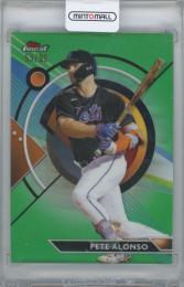 2023 TOPPS Finest Green Refractors #57 / PETE ALONSO(New York Mets) 【53/99】