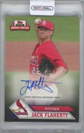 2021 TOPPS National Baseball Card Day Autographs / JACK FLAHERTY(St. Louis Cardinals) 【299/500】