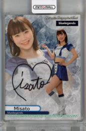 BBM チアリーダー 舞 2022  Misato 直筆サインカード 08/90