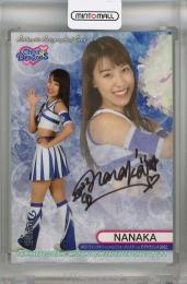 BBM チアリーダー 舞 2022  NANAKA 直筆サインカード 27/90