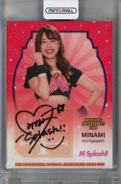 BBM チアリーダー 華 2020  MINAMI 直筆サインカード 30/60