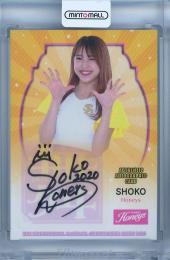 BBM チアリーダー 舞 2020  SHOKO 直筆サインカード 08/60