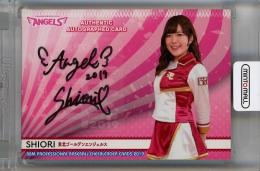 BBM チアリーダー 華 2019  SHIORI 直筆サインカード 46/60