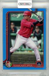 2025 TOPPS CHROME NPB 坂倉将吾 #53 Base Blue Refractor Parallel【008/150】 広島