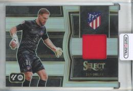 2023-24 Select La Liga Jan Oblak Select Memorabilia Silver Prizm Relic #SM-JO Atletico Madrid