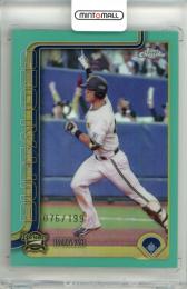 2025 TOPPS CHROME NPB 頓宮裕真 #2 Base Aqua Refractor Parallel【076/199】 オリックス
