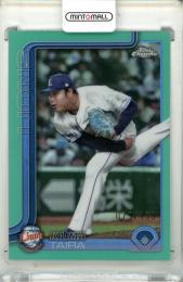 2025 TOPPS CHROME NPB 平良海馬 #215 Base Aqua Refractor Parallel【079/199】 西武