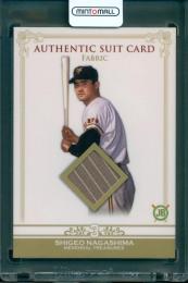 日本プロ野球OBクラブPresents 長嶋茂雄 メモリアルトレジャーズカードセット 長嶋茂雄 メモラビリアカード スーツカード【515/991】 読売ジャイアンツ