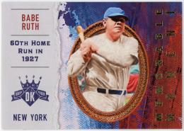 2017 Diamond Kings Memorable Moment #MM1 Babe Ruth