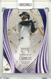 2025 BBM GENESIS ソト #077 レギュラーパラレル ライトパープル箔版【13/25】 ロッテ