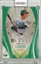 2025 BBM GENESIS 庄子雄大 エメラルド箔版【114/200】 福岡ソフトバンクホークス