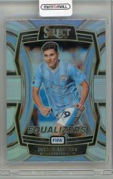 2023-2024 PANINI SELECT FIFA Julian Alvarez EQUALIZERS #21 Manchester City