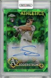 2024 TOPPS Chrome Tyler Soderstrom Autograph (RC)【82/99】