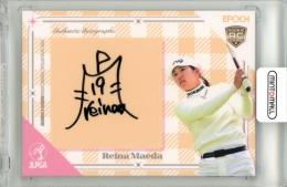 2025 EPOCH JLPGA ROOKIES&WINNERS 前田羚菜 #SG-59 直筆サインカード 通常版【08/15】