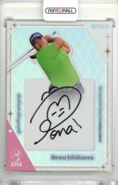 2025 EPOCH JLPGA ROOKIES&WINNERS 石川怜奈 #AG-23 直筆サインカード パラレル版【02/10】