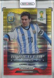 2014 Panini Prizm World Cup Lionel Messi World Cup Stars #1《やや難あり》 Argentina