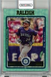 2025 Topps Archives Cal Raleigh Aqua Scope Foilboard #286【67/75】