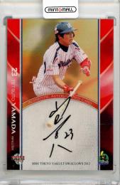 2013 BBM 東京ヤクルトスワローズ 山田哲人 直筆サインカード【78/90】