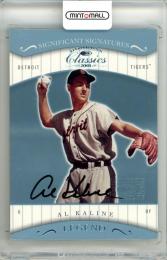 2001 Donruss Signature  Al Kaline #161 Significant Signature《やや難あり》 Tigers