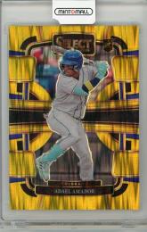 2024 PANINI SELECT Adael Amador Gold Flash Prizms #74 RC【5/10】 Colorado Rockies