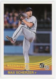 2018 Donruss #269 Max Scherzer RETRO