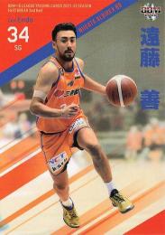 2021-22 BBM×Bリーグ FAST BREAK 2nd Half #127 遠藤善(新潟) レギュラーカード
