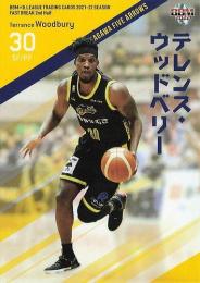 2021-22 BBM×Bリーグ FAST BREAK 2nd Half #179 テレンス・ウッドベリー(香川) レギュラーカード