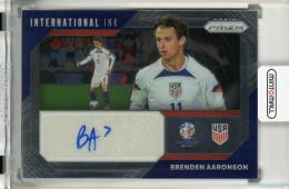 2024 Panini Prizm Copa America Brenden Aaronson International Ink Auto #2