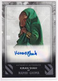 2019 Star Wars The Rise of Skywalker Series One Autograph Kiran Shah as Nambi Ghima