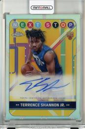 2024-25 Topps Chrome Terrence Shannon Jr. Next Stop Signatures Refractors #NSSTSH