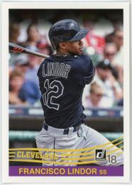 2018 Donruss #234 Francisco Lindor RETRO
