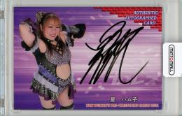 2021 BBM 女子プロレス 星ハム子 直筆サインカード 99枚限定 /33