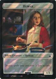 【WHO】【ENG】【サージ・Foil】《人間トークン/Human Token》No.037